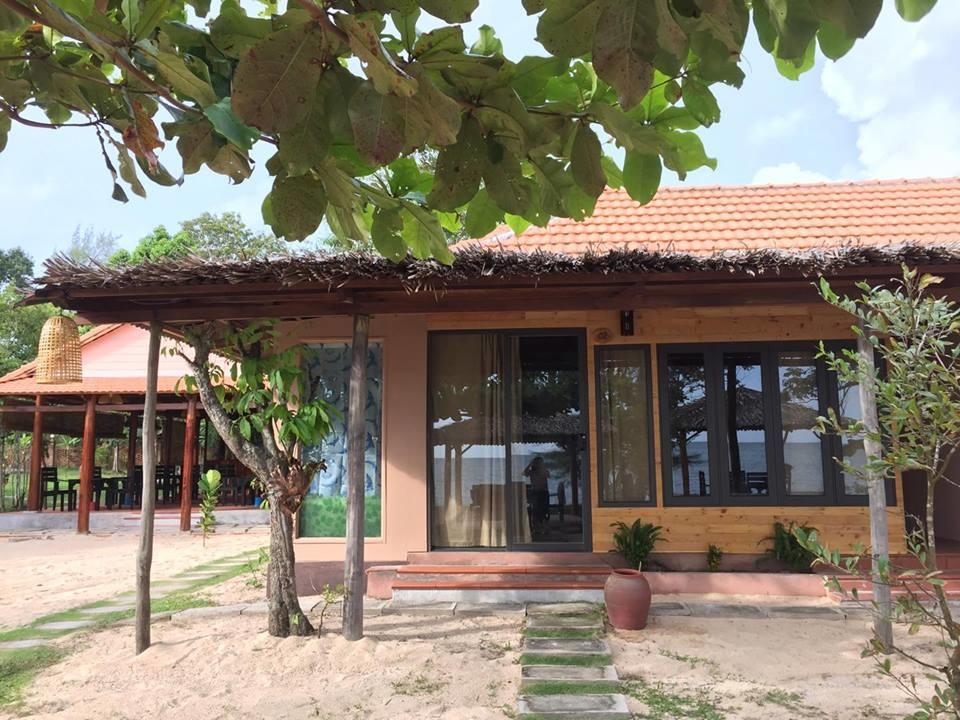 Gold Sand Beach Bungalow Phú Quốc-sziget Kültér fotó